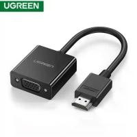 ราคา พร้อมส่ง Ugreen 60738 HDMI Male to VGA Female Black Converter สวัสดิการสด (1732189521678140623)