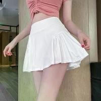 ราคา กระโปรงเทนนิส สำหรับผู้หญิง กระโปรงกีฬา กระโปรงแบดมินตัน กระโปรงพลีทสีขาวแห้งเร็วฤดูร้อน ป้องกันการสัมผัส เหมาะสำหรับโยคะและวิ่ง [COD] black skirts กระโปรง ผ้า รวม จีบรอบ อัดกลีบ (1731667907316778978)