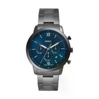 ราคา Fossil Neutra Chronograph Blue Dial Smoke Stainless Steel Strap Men Watch FS6111 นาฬิกาข้อมือผู้ชาย (1731656605051619091)