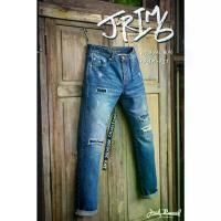 ราคา แนะนำ แนะนำ กางเกงยีนส์ผ้าดิบฟอกเฟดริมแดงผู้ชาย Jack Russel Meiterwerk J-RIM6 Slim Fit Classic Blue & Red Selvedge UnsanforizedTikTok (1731713260884559742)