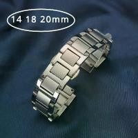 ราคา สายเหล็กสำหรับนาฬิกา Cartier Blue Balloon Series สแตนเลสแข็ง 14 18 20mm ผีเสื้อ FOLDING CLASP (1730194854925470046)
