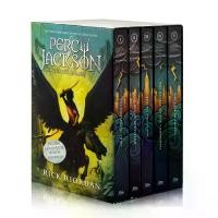 ราคา 5 Books Percy Jackson & The Olympians English Original Novel Books Children's English Picture Book (1732059662892893550)