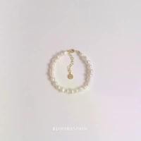 ราคา ของแท้ 100% Bloomsnoon, Lilic Bracelet สร้อยข้อมือมุกน้ำจืดแท้ (silver925) (1732098226912462471)
