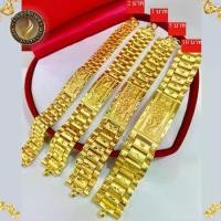 ราคา [พร้อมส่ง] เลสข้อมือ มังกร หนัก 5 บาท ยาว 6-8 นิ้ว B453 สร้อยข้อมือ สร้อยข้อมือทอง กำไลข้อมือ กำไลข้อมือ หญิง ข้อมือ กำไรขัอมือ สร้อยข้อมือผญ กำไร bracelet (1731974059615814985)