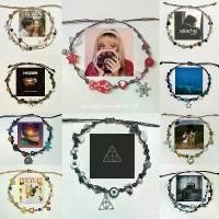 ราคา Bracelet | กำไลเชือกถัก กำไลข้อมือ ปกเพลง สร้อยข้อมือลูกปัด รูดปรับขนาดได้ สวัสดิการสด (1732098251926701843)