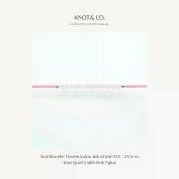 ราคา Soul Bracelet - Rose Quartz (โรส ควอตซ์) กำไลข้อมือหินมงคล สายมู สไตล์มินิมอล สินค้าดี (1731916001839711745)