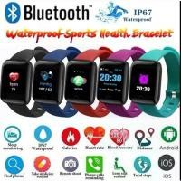 ราคา นาฬิกาเพื่อสุขภาพหน้าจอสี D13 SMART BRACELET smartband วัดความดัน วัดหัวใจ นับก้าว (1731450521853854845)