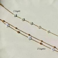 ราคา Clover Bracelet กำไลดอกไม้ สร้อยข้อมือดอกไม้| @trophies.co มีบริการเก็บปลายทาง กำไลเชือกเทียน katherine pierce necklace ทอง เหมือน แท้ ที่ สุด แหวน นาฬิกา hoop earring ต่าง (1731600674840610820)