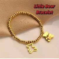 ราคา Little Bear Bracelet สร้อยข้อมือรูปหัวใจหมี สไตล์เกาหลี วัสดุไทเทเนียมสแตนเลสชุบทอง สำหรับผู้หญิง ของขวัญสำหรับแฟนสาว แฟชั่นสไตล์เกาหลี สร้อย ข้อมือ แฟนชั่น (1732110190978107350)