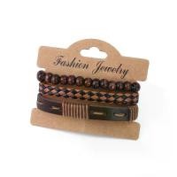 ราคา สร้อยข้อมือหนัง, สไตล์วินเทจและพังค์, ชุดหลายชั้น, ส่วนบุคคล, ทำจากหนังวัว, สร้อยข้อมือหนังแท้, สร้อยข้อมือหนัง rastaclat bracelet (1731239358799055379)