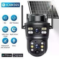 ราคา V360pro Camera กล้องวงจรปิดโซล่าเซลล์4G ใส่ซิม 2เลนส์ มีไมค์มีลำโพง มองเห็นในที่มืด ดูแลความปลอดภัยในบ้าน พร้อมส่งสัญญาณแจ้งเตือนผ่าน โทรศัพท์มือถือ (1731814828090886150)