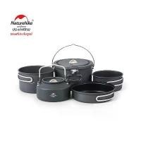 ราคา [COD] [Tiktok]Naturehike Thailand ชุดหม้อ สนาม อลูมิเนียม Aluminum Alloy Camping Pot set (1732161261504529763)
