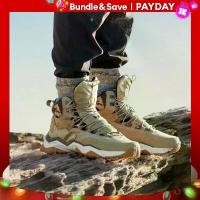 ราคา RAX Men Hiking Shoes Mid Outdoor Waterproof Sneakers Men Leather Trekking Boots Trail Camping Climbing Hunting Sneakers Women (1731965422483834769)