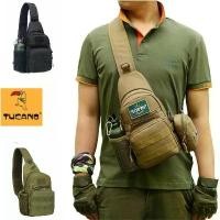 ราคา พร้อมส่งจากไทย Tucano Men 'S Tactical Chest Bag,Outdoor Camouflage Military Bandit Multicam,Camping,Traveling,Hiking (1732211354773064211)