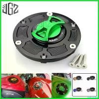 ราคา trekomshop คุณภาพรับประกันได้ ฝาครอบปิดถังน้ำมันเชื้อเพลิงรถจักรยานยนต์ kawasaki ninja 250 ninja 300 z250 z300 2017 2018 2019 Fuel Tank Cap Cover Motorcycle ที่ จับ มือ ถือ มอเตอร์ไซค์ (17306385847619