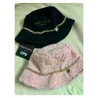 ราคา [พร้อมส่ง] หมวกบัคเก็ตCPS สีดำ สีชมพู ของแท้จาก shop ขายร้อน central cee skull cap (1731593437694166201)