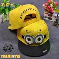 ราคา หมวกแก๊ปมินเนี่ยน Minions Cap ปรับขนาดได้ ใส่สบาย หมวกกันแดด หมวกคอสเพลย์พร้อมส่งในไทย ขาย (1731843628483708813)