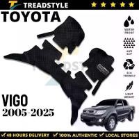 ราคา 6D พรมรถยนต์ TOYOTA VIGO 2005-2025 เต็มคันพรมหนัง พรม TOYOTA VIGO พรมในรถยนต์ พรมรถพรมรถยนต์ พรมปูพื้นรถยนต์ Car (1730871010579417863)