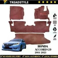 ราคา 6D พรมรถยนต์ HONDA ACCORD G9 2014-2025 ต็มคันพรมหนัง พรม accord g9 พรมปูพื้นรถยนต์ พรมในรถยนต์ Car(โรงงานผลิตในไทย) (1731998768974366471)