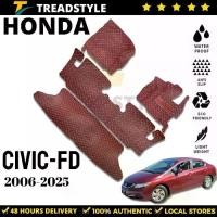 ราคา 6D HONDA CIVIC FD 2006-2025 พรมรถยนต์ FB 2012-2025 FC 2016-2025 พรมปูพื้นรถยนต์ Honda Car (1730870711128984327)