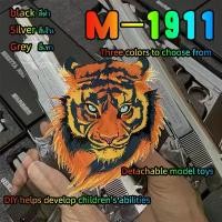 ราคา M1911 Creative Trendy Accessories Creative car pendant Exquisitely crafted and easy to handle 1911Shape Keychain DIY helps develop children's abilities High-end fas pendant All-m (1732198894893172346)