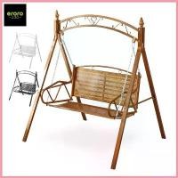ราคา abstersioneshop ปัจจุบัน ERORO ชิงช้าเหล็ก 2ที่นั่ง garden swing chair แข็งแรง ชิงช้าสนาม (1730272763348355241)