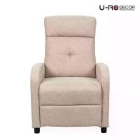 ราคา U-RO DECOR เก้าอี้/โซฟาพักผ่อน ปรับนอนได้ พร้อมที่วางขา รุ่น JANI (เจนี่) สีเบจ Recliner chair/ Sofa เก้าอี้พักผ่อน, โซฟาพักผ่อน RECLINER CHAIR, SOFA, ARM CHAIR (1730759222715975903)