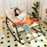 ราคา [BLUEOCEAN House] เก้าอี้โยกสองเท่า เก้าอี้พักผ่อน เก้าอี้โยกห้องนั่งเล่น พนักพิง โซฟาโยก Rocking Chair เก้าอี้โยกให้นม เบาะหนัง นอน (1729753617598548724)