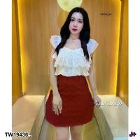 ราคา Garden Clothes ชุดเดรส เดรสสั้น ลายหัวใจ แขนระบาย .. สีแดง (1732225657583471295)