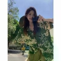 ราคา เสื้อเชิ้ตชายหาดพิมพ์ลาย สไตล์โมริฮ่องกง Ins สวมใส่หรูหราที่สุด ใหม่สำหรับปี 2025 burmese dress สไบ สงกรานต์ สําเร็จรูป ชุด ไทย ภาคใต้ เสื้อ หม้อฮ่อม ผู้ หญิงไซส์ ใหญ่ v (1731272262532564211)