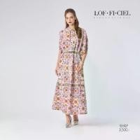 ราคา LOF-FI-CIEL Maxi dress Pink grand palace garden เดรสยาว ทรงหลวม ฟรีไซส์ สีชมพู FBBILP (1731792563531647280)