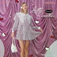 ราคา FLAT2112 FXSRO005 : LITTLE SWEETIE OVERSIZED DRESS (1729857367573760569)