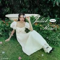 ราคา FLAT2112 FF0641 : JULIET ROSE MAXI DRESS เดรสยาวผ้าฝ้าย เดรสสีขาว เดรสใส่ไปทะเล เดรสแขนตุ๊กตา (1730028025828182585)