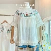 ราคา -- พร้อมส่ง️ Bunny mini dress | เสื้อกึ่งมินิเดรสลูกไม้ผ้าฉลุ ปักลายกระต่าย ขายดี (1732165346515977940)