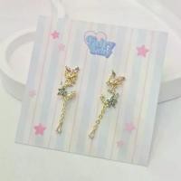 ราคา Fairybaby ต่างหู Nabi Moon Earrings ตุ้มหู ต่างหูทอง รูป ผีเสื้อ พระจันทร์ ห้อยตุ้งติ้ง สายโซ่ สวยมากก สีทอง ตุ้งติ้ง จัดส่งเฉพาะจุด (1731992872178255607)