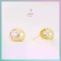 ราคา [พร้อมส่งในไทย] Flower Sparkling Earrings - ต่างหูดอกไม้ ระยิบระยับ แวววาว สไตล์ไฮโซ (1730664404566969215)