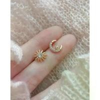 ราคา พร้อมส่งจากไทย mija.stories - day and night earrings ต่างหูรูปพระอาทิตย์และพระจันทร์ (1731738149929977831)