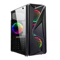 ราคา (ลด ล้าง สต็อก) (ไม่แถมพัดลม) เคสคอมพิวเตอร์ Tsunami Galaxy G15 (cRGB Sync) Tempered Glass ATX Gaming Case with Dual Ring+(cRGB Sync) 12CM RGB Cooling Fan*4 รับประกัน 1 ปี (1729981009265855207)
