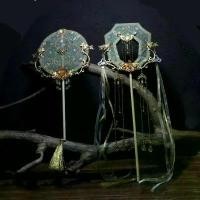 ราคา พัดตกแต่งสไตล์วินเทจจีน สำหรับเจ้าสาวและเพื่อนเจ้าสาว สีทองและสีแดง พัดลมผ้า พัดลมเสื้อผ้า Fan (1731644636075953066)