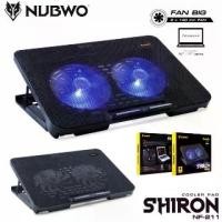 ราคา CODNubwo Nf-211 Shiron COOLER PAD พัดลมโน๊ตบุ๊ค ระบายความร้อน 2 ใบพัด สีดำ Fan Notebook พัดลมTikTok (1731980427227138015)
