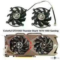 ราคา [จัดส่งทันที] พัดลมการ์ดจอ Colorful GTX1060 Thunder Shark 1070 1060 Gaming Edition Fan Flame God of War U (1731709491976374347)