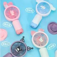 ราคา COD พร้อมส่ง พัดลมมือถือ Sanrio พกพา ลายการ์ตูน ชาร์จ USB Mini fan พัดลม ตั้งโต๊ะได้ T206 (1731665269788017695)