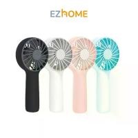 ราคา [สินค้าขายดี] EZhome Mini Portable Handheld Fan พัดลมพกพา พัดลมมินิ Mini Fan แบบพกพา สีพาสเทล ขายร้อน (1731955205838767849)