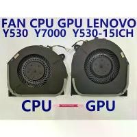 ราคา FAN CPU + GPU สำหรับ Lenovo Y7000-15 Y7000 Y530 Y530-15ICH-1060 Y530-15ICH(ปี2018) Legion Y540-15IRH (ปี2019) ซีโอดี (1732338095556037140)