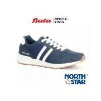 ราคา Bata NORTH STAR MEN'S SPORT CASUAL รองเท้าผ้าใบชาย แบบเชือก สีน้ำเงิน รหัส 8219033 Mensneaker Fashion (1729595511770679962)