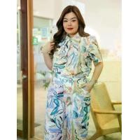 ราคา SH217 เซตม่วงปกกล้วย เสื้อผ้าพลัสไซส์ Plussize Fashion ชุดคนอ้วน แฟชั่นสาวอวบ (1730007836238449142)