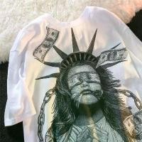ราคา Fashion เสื้อยืด oversize 2024 ใส่ได้ทั้งชายและหญิง (1729878303014619610)