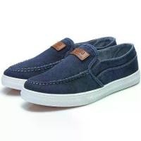 ราคา [จัดส่งทันที] ใหม่สไตล์ผ้าใบรองเท้าแฟชั่นรองเท้าแบนรองเท้าผ้าใบผู้ชาย Canvas Shoes Fashion Flat Shoes Men Sneakers (1732121014520940970)