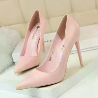ราคา Ready To Ship Fashion 4.13 inches High Heels Shoes for Women White Pumps Ladies Stiletto High Heeled Sandals Woman Casual Party Shoes Big Size 34-43 (1731919690734994580)