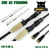 ราคา คันเบ็ดตกปลา คันตีเหยื่อปลอม คัน JIN XI Fishing (มีทั้งสปินและเบท ขนาด 6 ฟุต และ 7 ฟุต) (1729430093044025621)